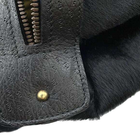 SALVATORE FERRAGAMO Black Leather Bag - Picture 8 of 16